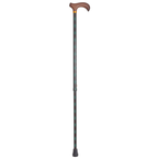 Stylish Adjustable Walking Cane with Wood Handle - 11 Trendy Prints