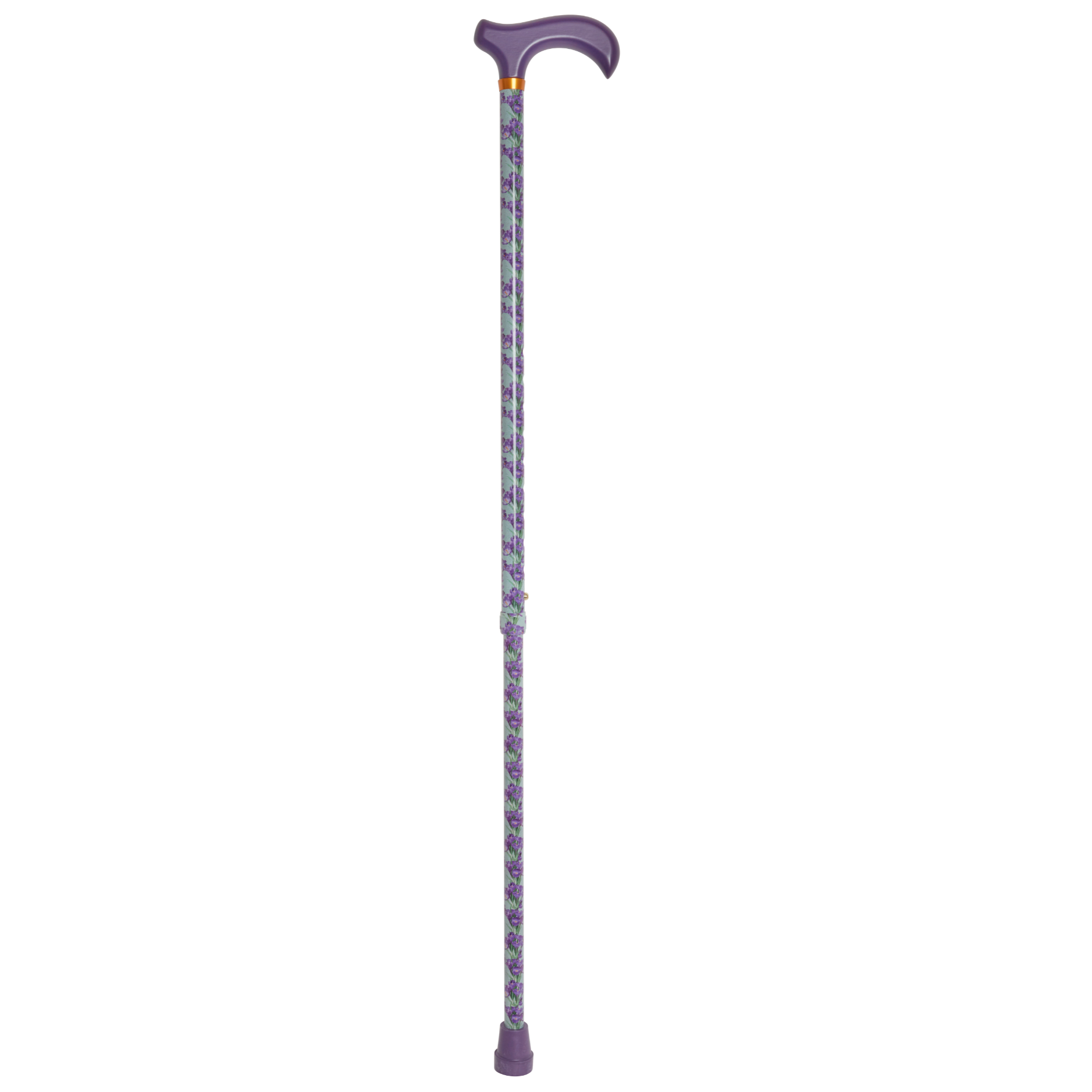 Stylish Adjustable Walking Cane with Wood Handle - 11 Trendy Prints