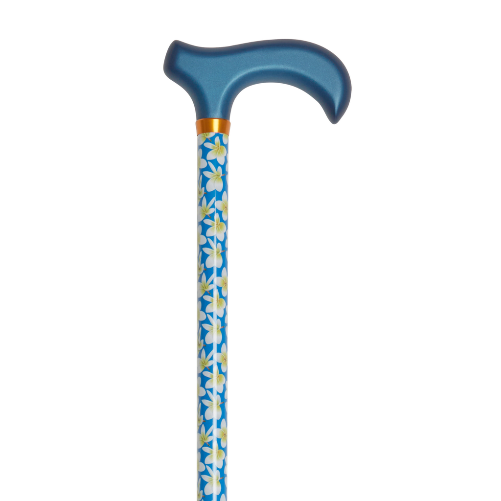 Stylish Adjustable Walking Cane with Wood Handle - 11 Trendy Prints