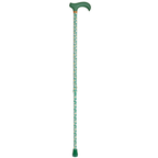 Stylish Adjustable Walking Cane with Wood Handle - 11 Trendy Prints