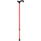 Carbon Walking Cane- Rally Sport Red