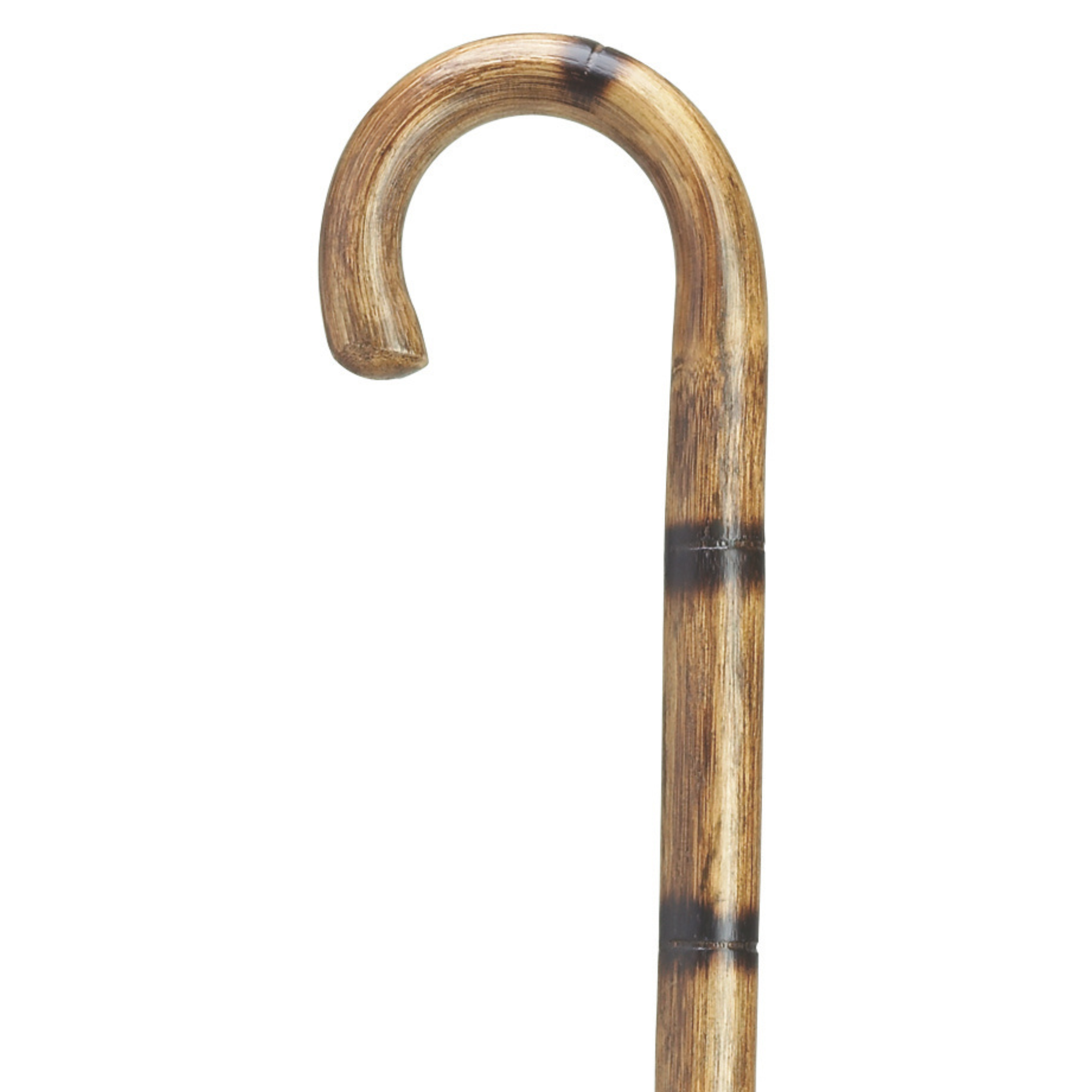 Manilla Tourist Cane Stepped & Scorched