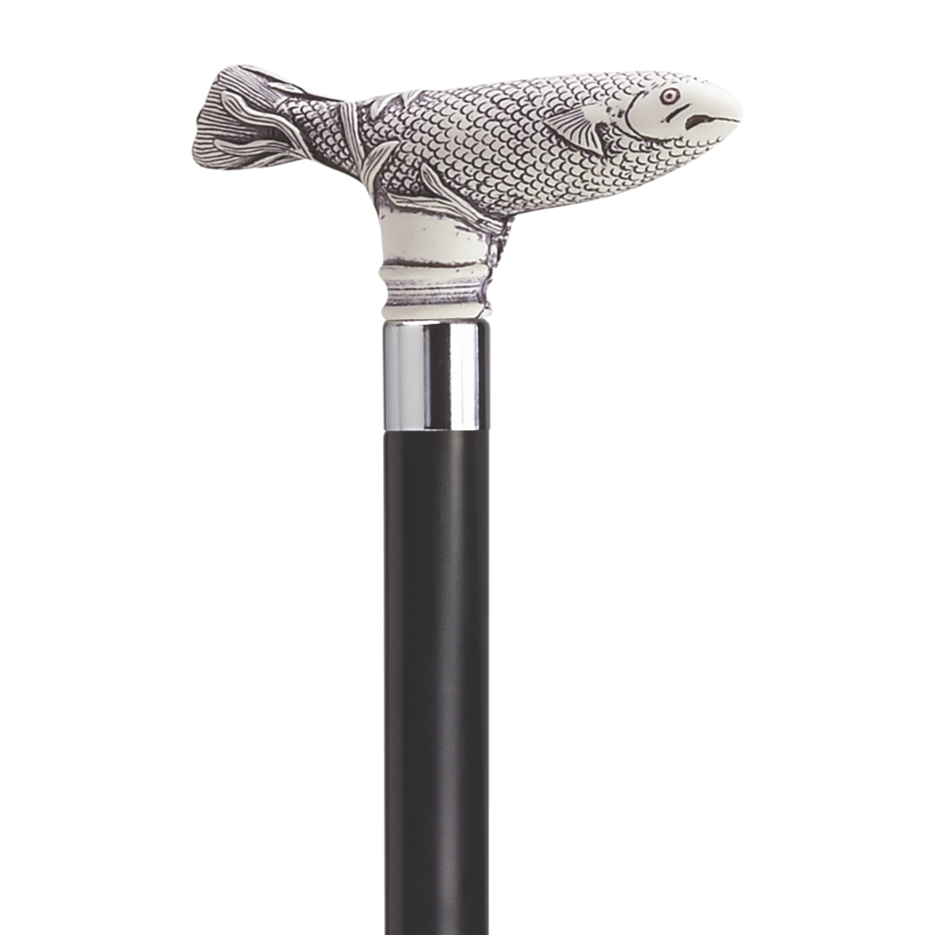 Scrimshaw Trout Walking Cane
