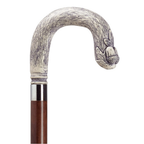 Scrimshaw Acorn Crook Walking Cane