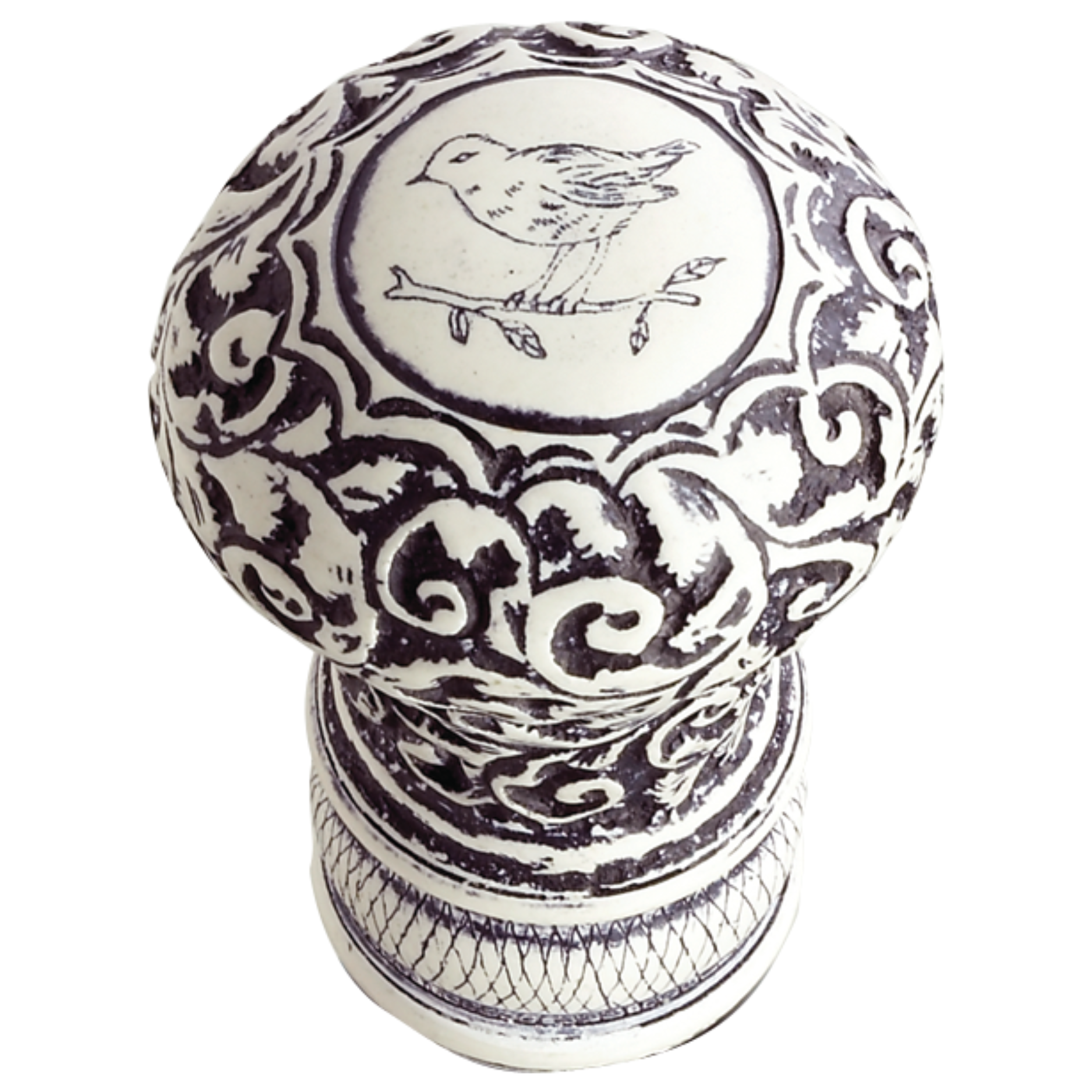 Scrimshaw Regency Walking Stick