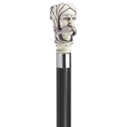 Scrimshaw Afghan Man Cane