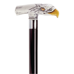 Scrimshaw Eagle Head Walking Stick