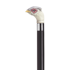 Scrimshaw Pheasant Walking Cane