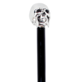 Gothic Silver Skull Cane