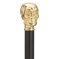 Golden Skull Cane