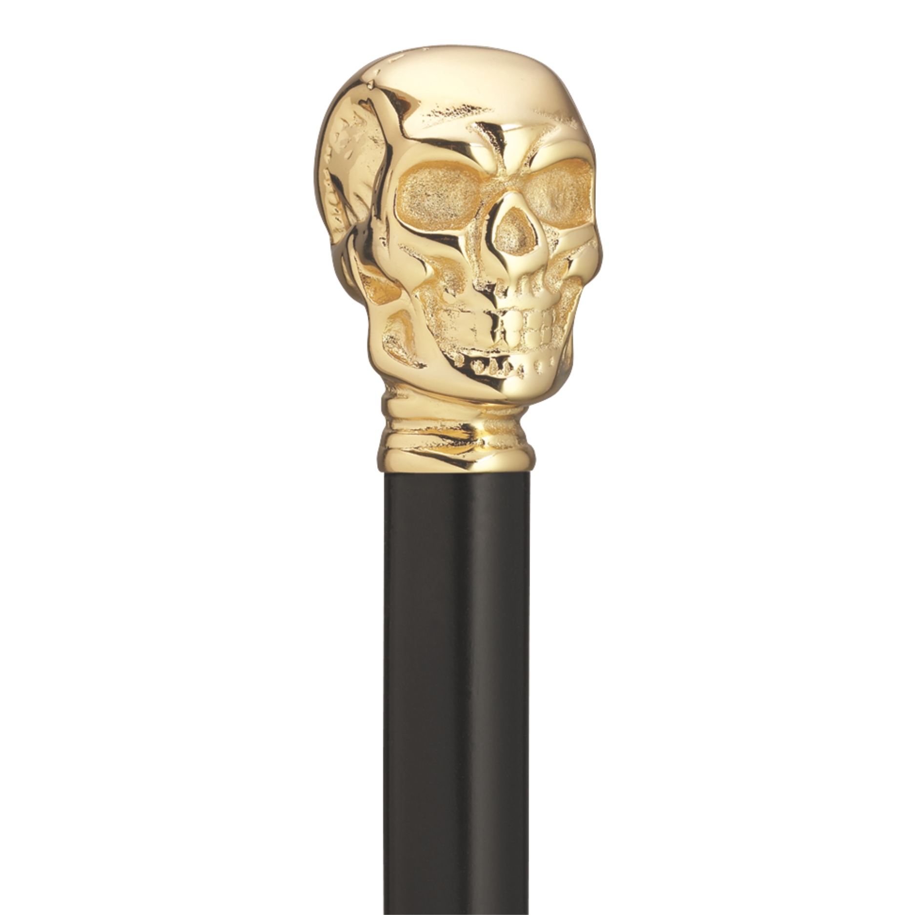 Golden Skull Cane