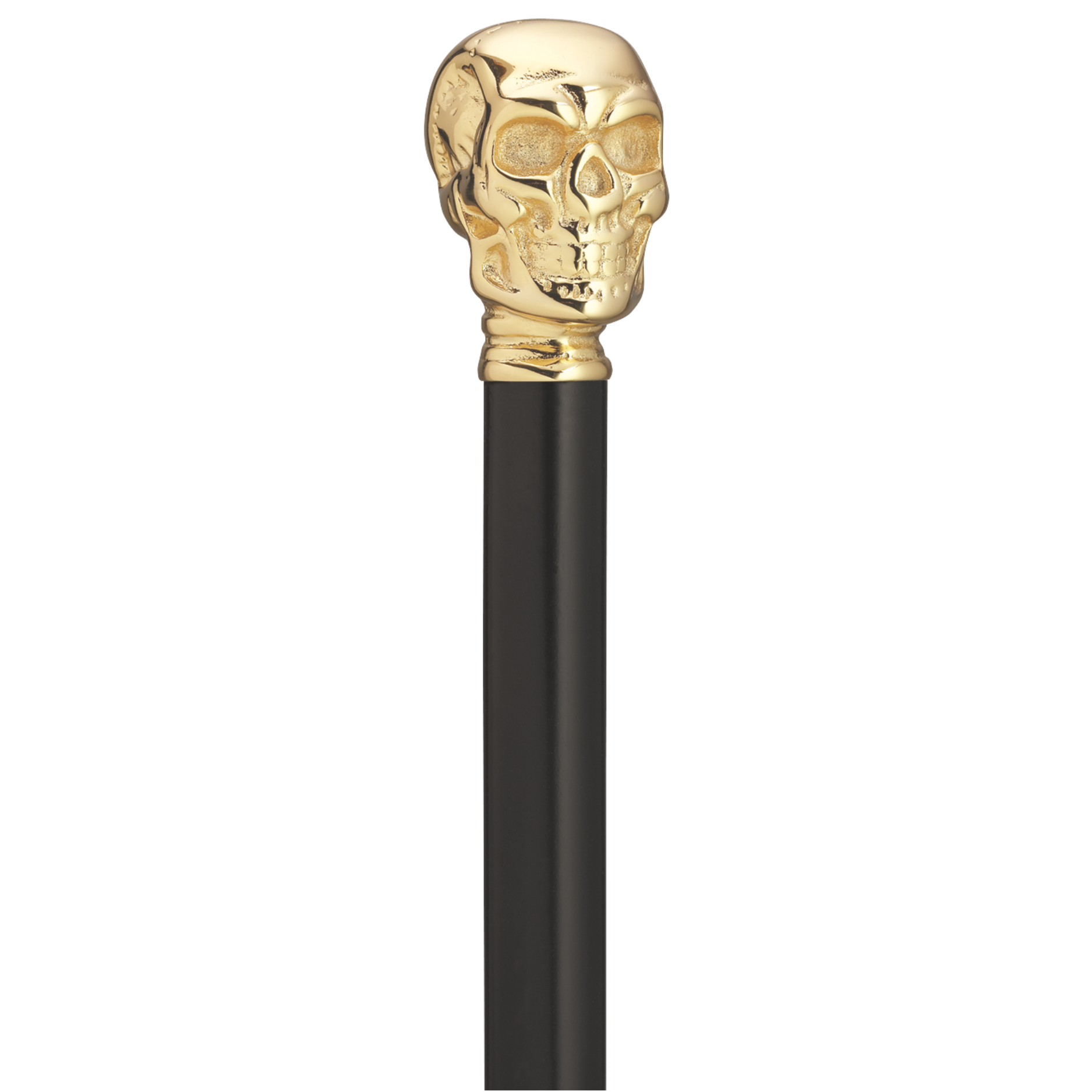 Golden Skull Cane