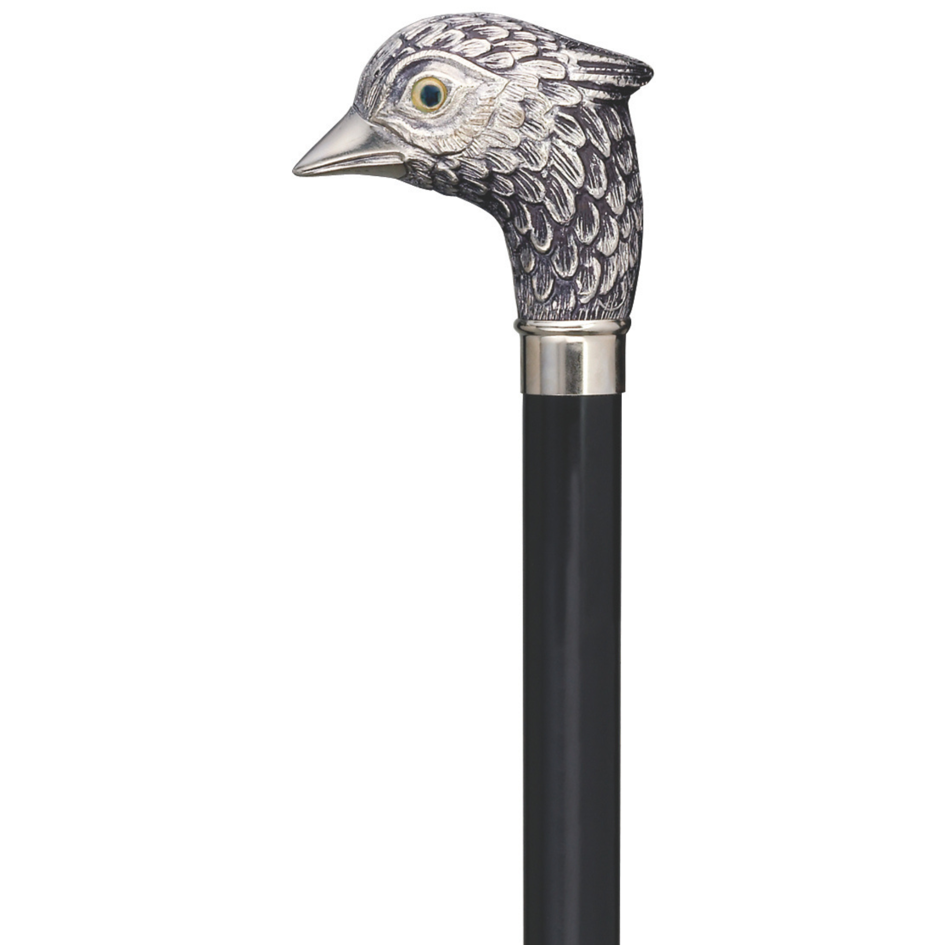 Silver Pheasant Walking Stick