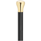 Men's 14K Gold Plate Walking Stick