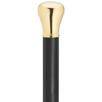Men's 14K Gold Plate Walking Stick