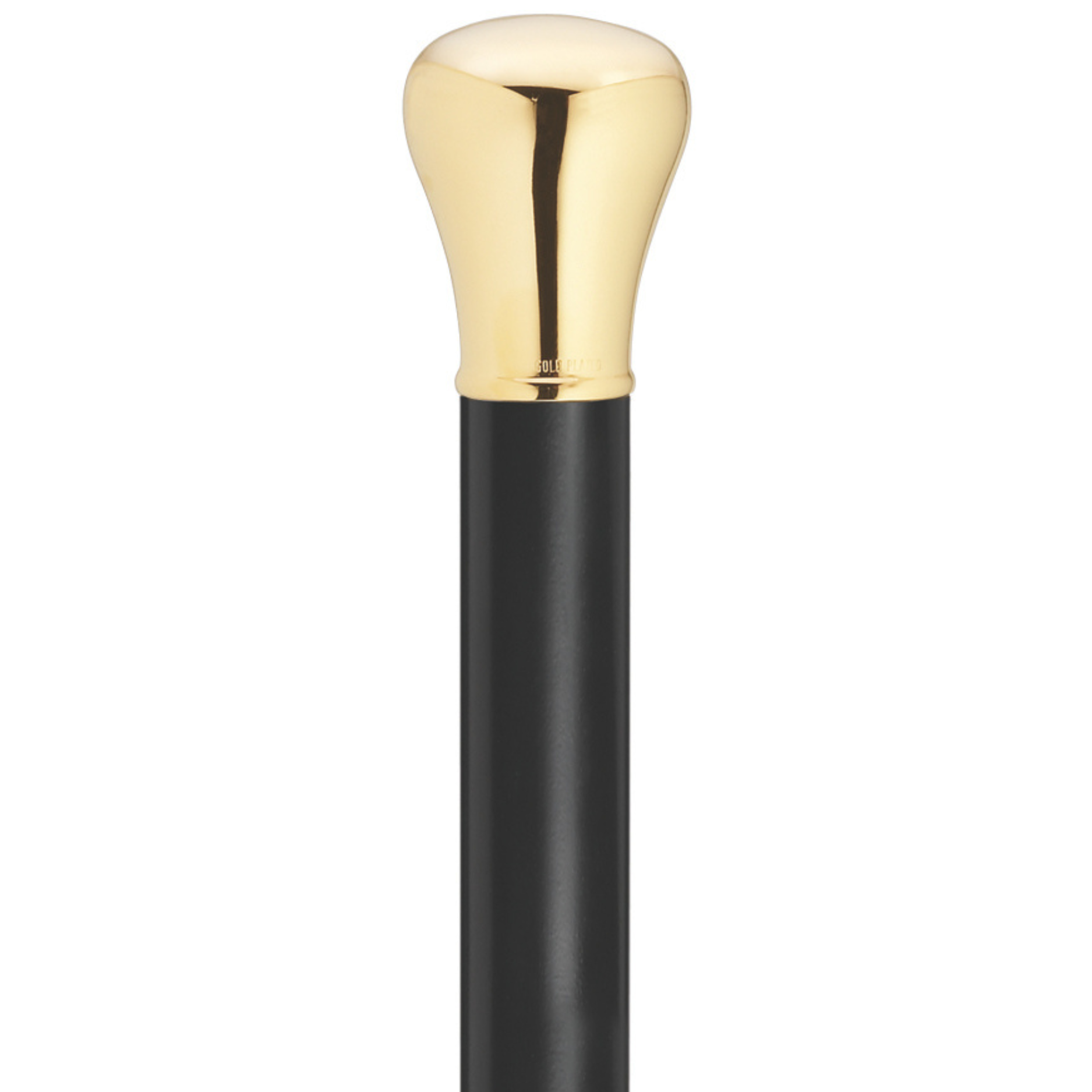 Men's 14K Gold Plate Walking Stick