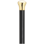 Men's 14K Solid Gold Cap Walking Stick