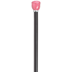 Pink Rosebud Walking Stick