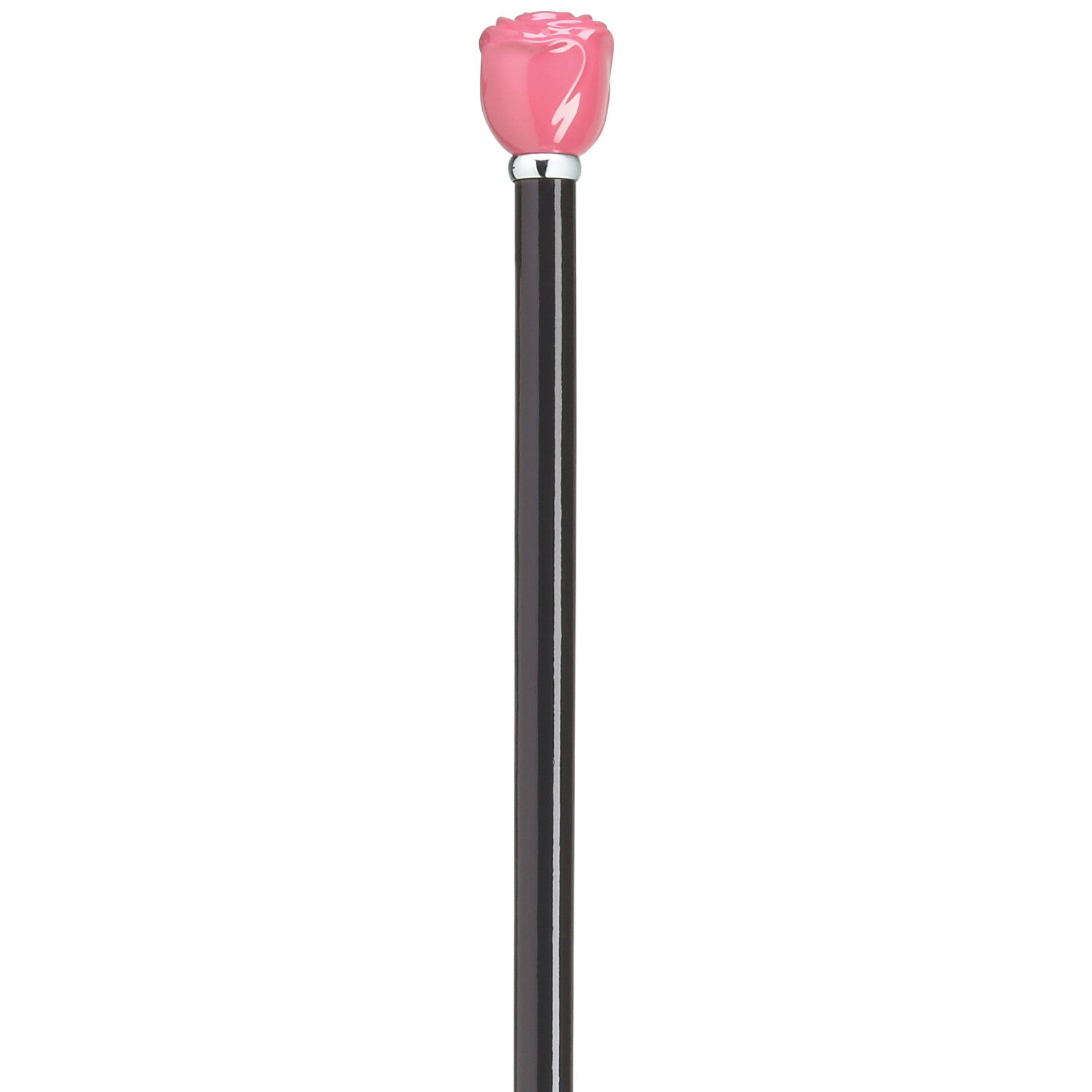 Pink Rosebud Walking Stick