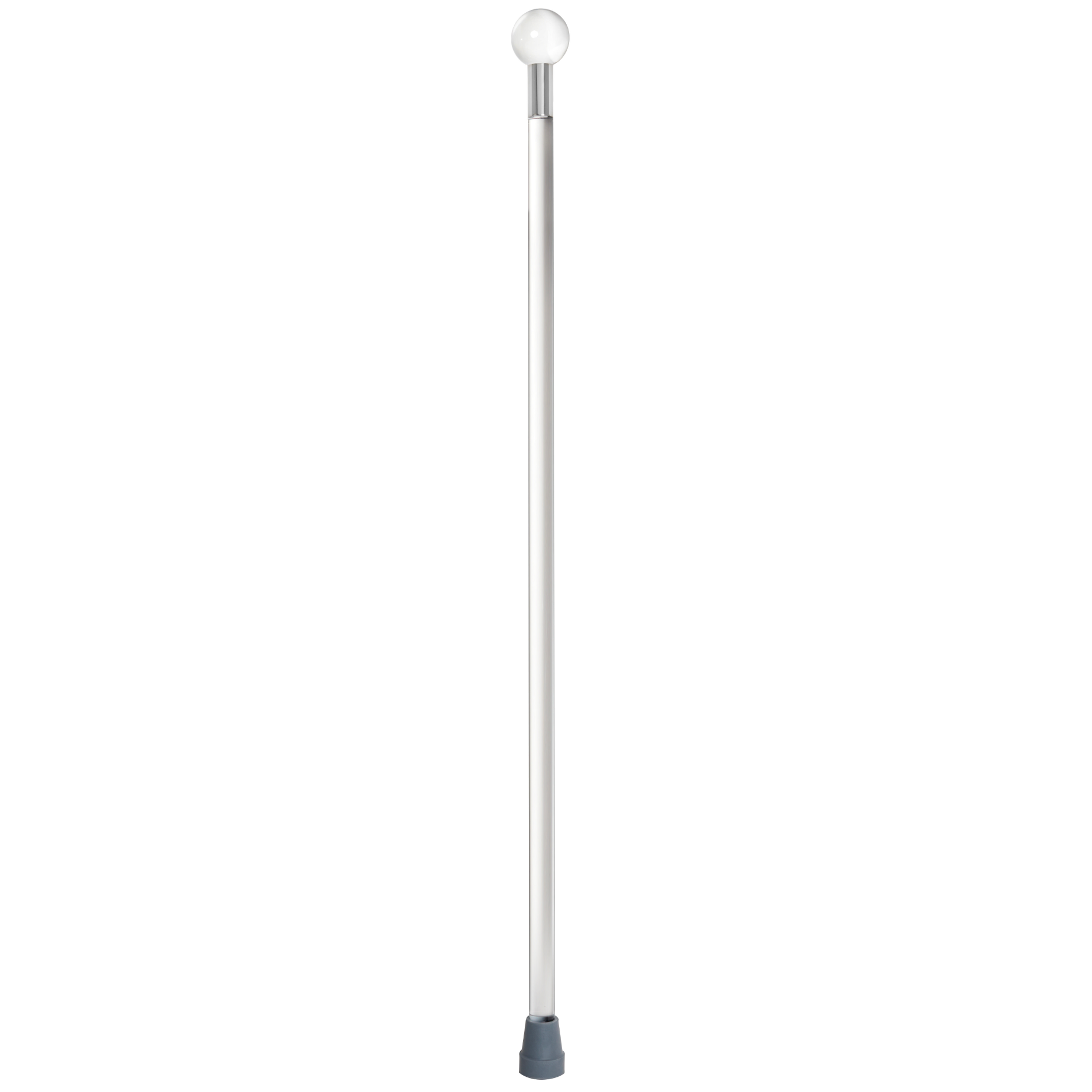 Clear Lucite Ball Knob Handle