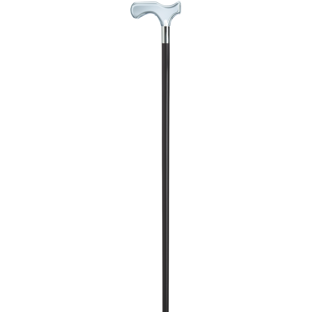 Men's Acrylic Derby Cane-Black Shaft
