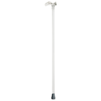 Left-Handed Acrylic Palm Grip Walking Cane - Elegant & Comfortable