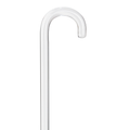 Clear Elegance: Ladies Clear Lucite Handle Walking Cane, 36
