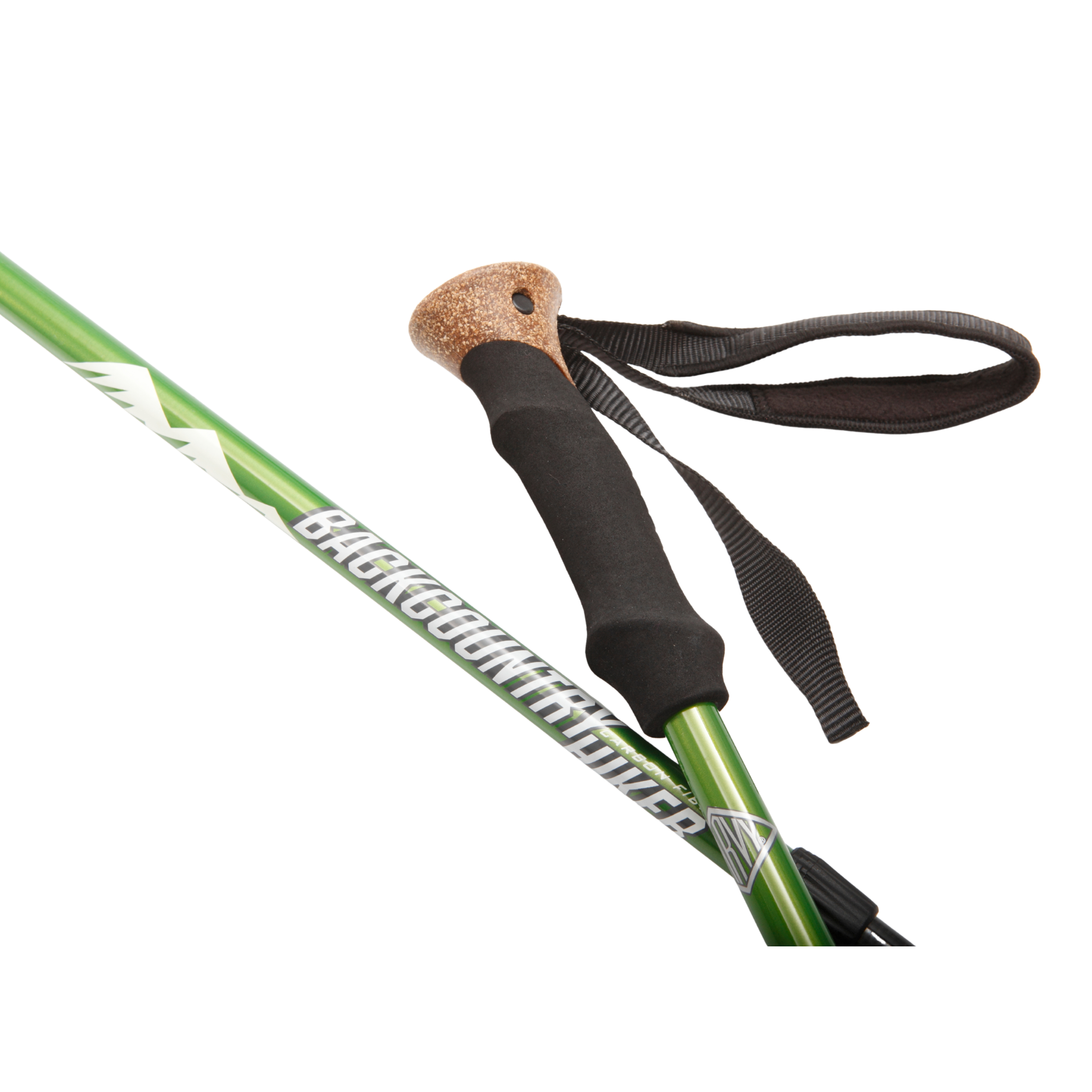 Backcountry Carbon Fiber Hiking Poles - 3 Section