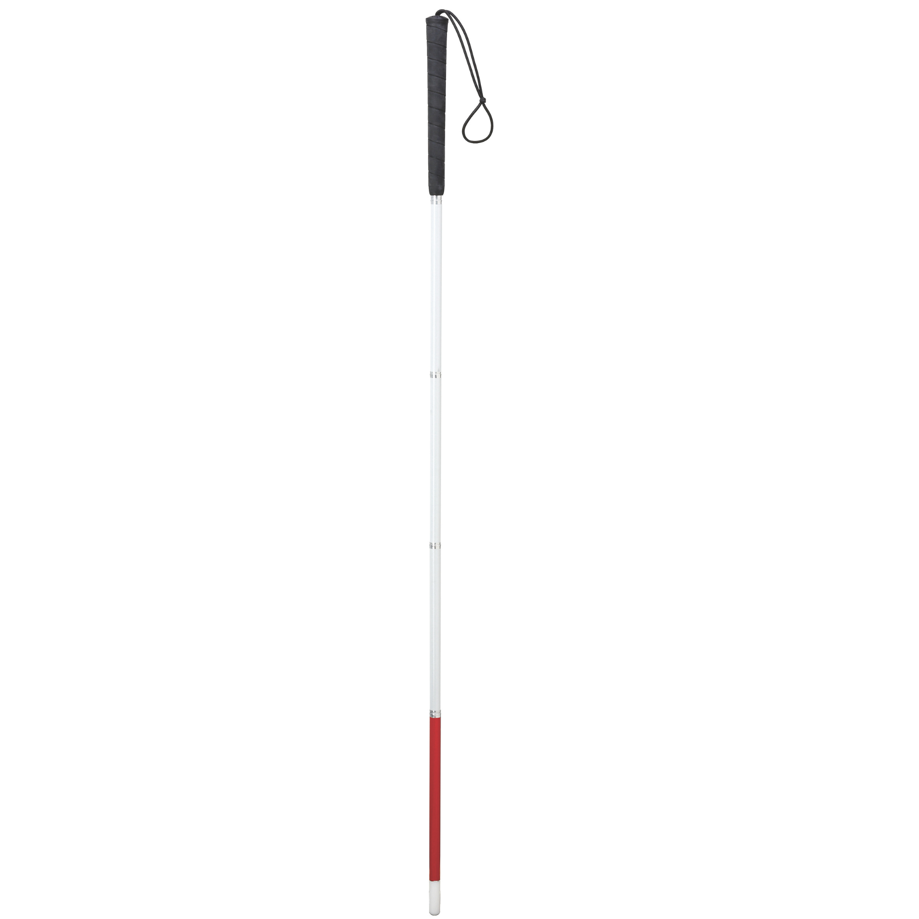 Visually Impaired Six Section Folding Cane-52"