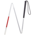 Visually Impaired Three Section Folding Cane