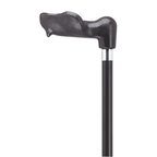 Aluminum Palm Grip Cane - Non Adjustable-Left Hand