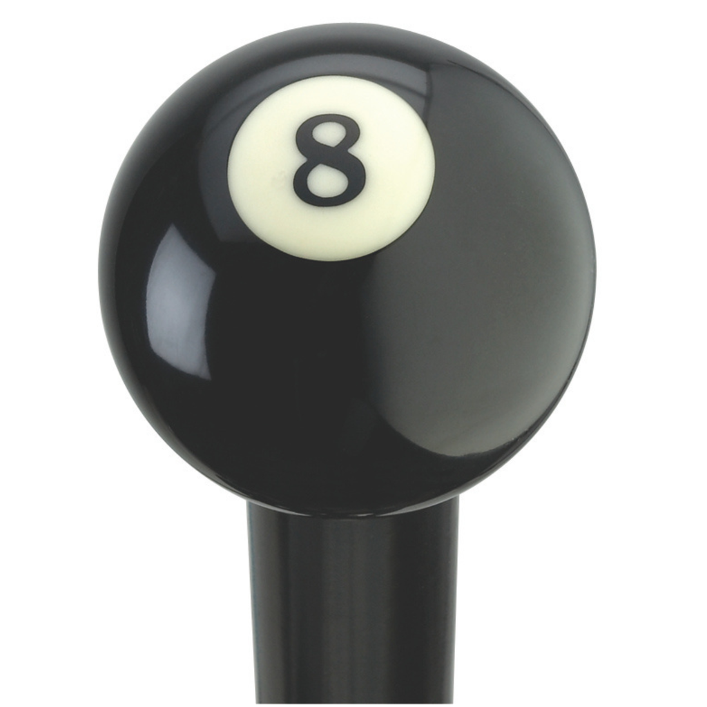 Eight Ball Walking Stick