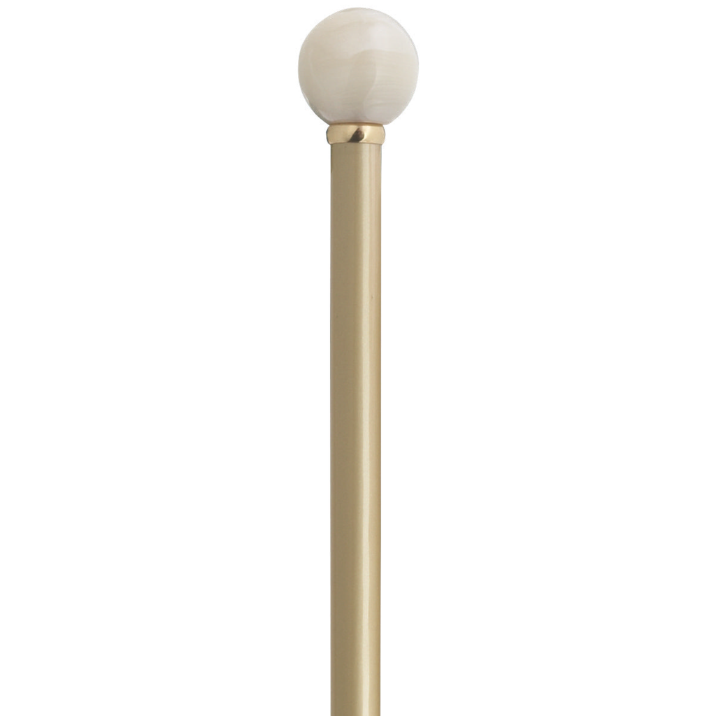 Champagne Knob Walking Stick