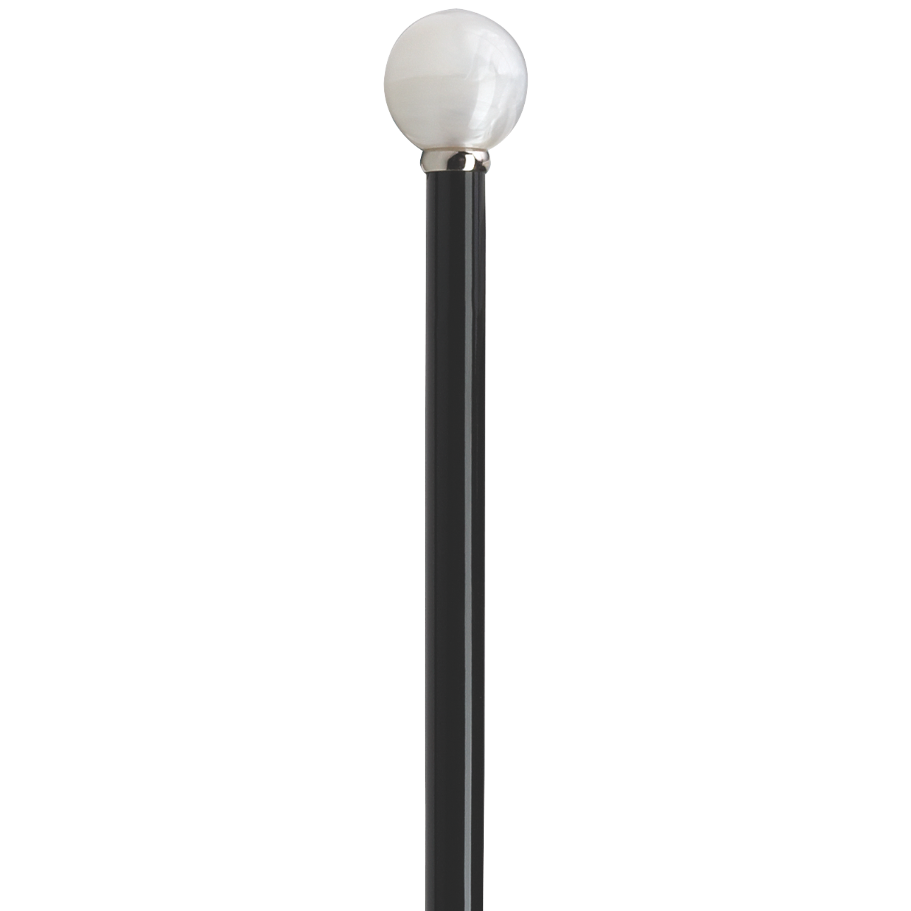 Pearlized Ball Walking Stick