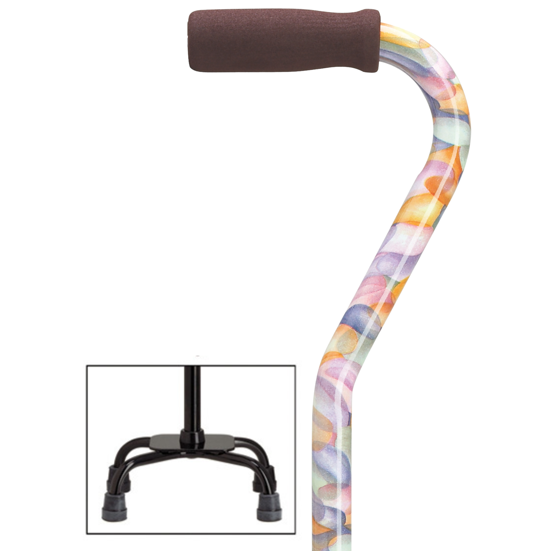 Large Base Quad Cane