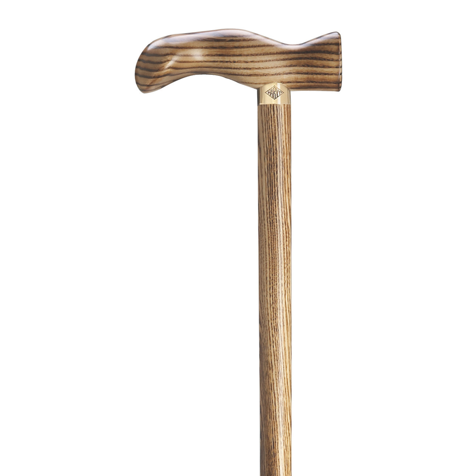 Ergonomically Shaped Walking Cane-Scorched