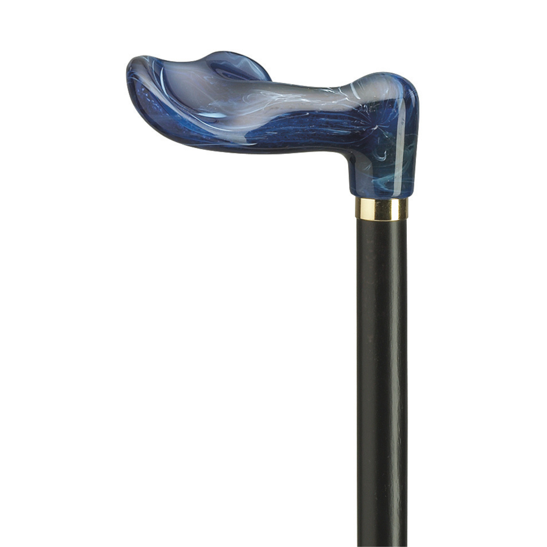 Titanic Blue Palm Grip Walking Cane