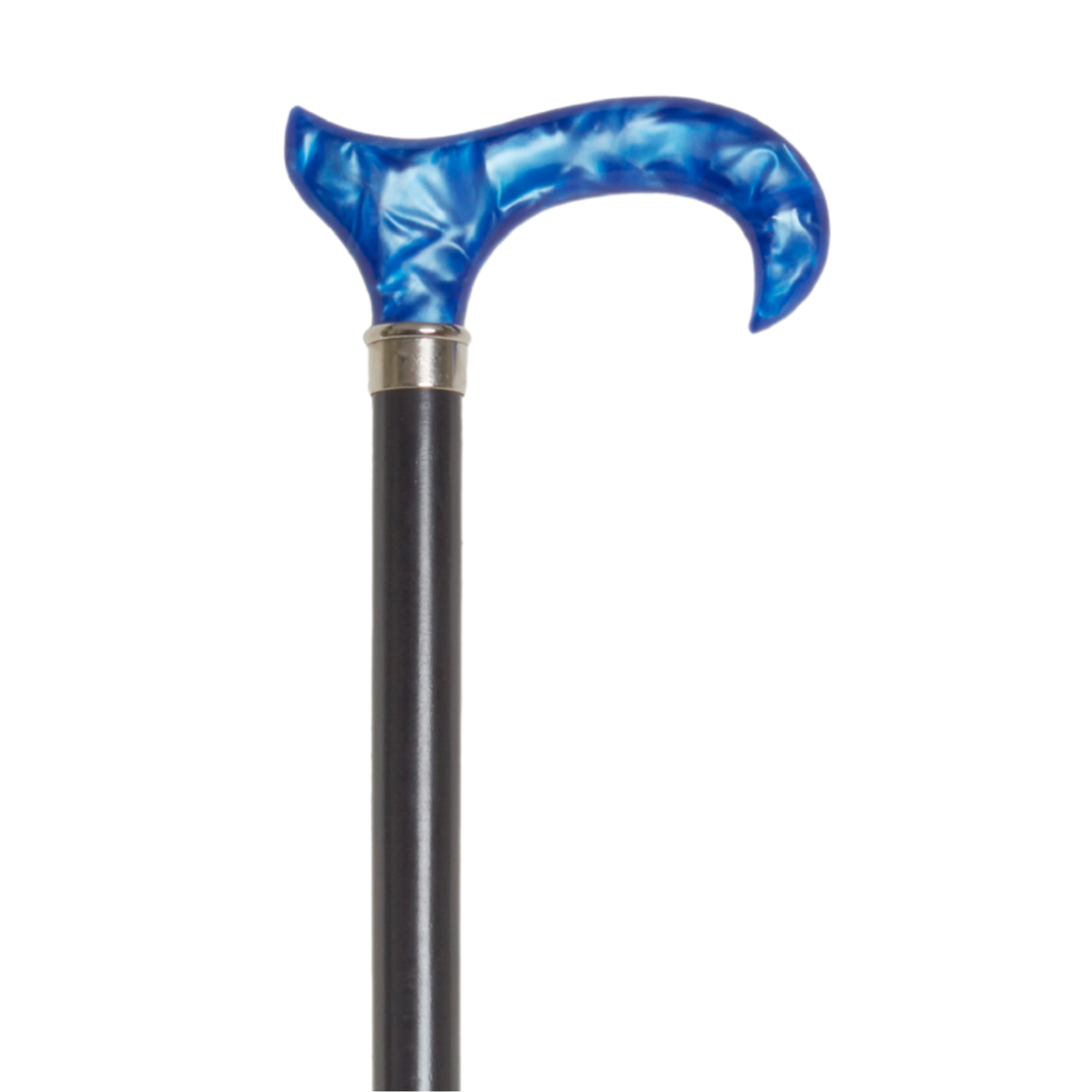 Blue Acrylic Walking Cane