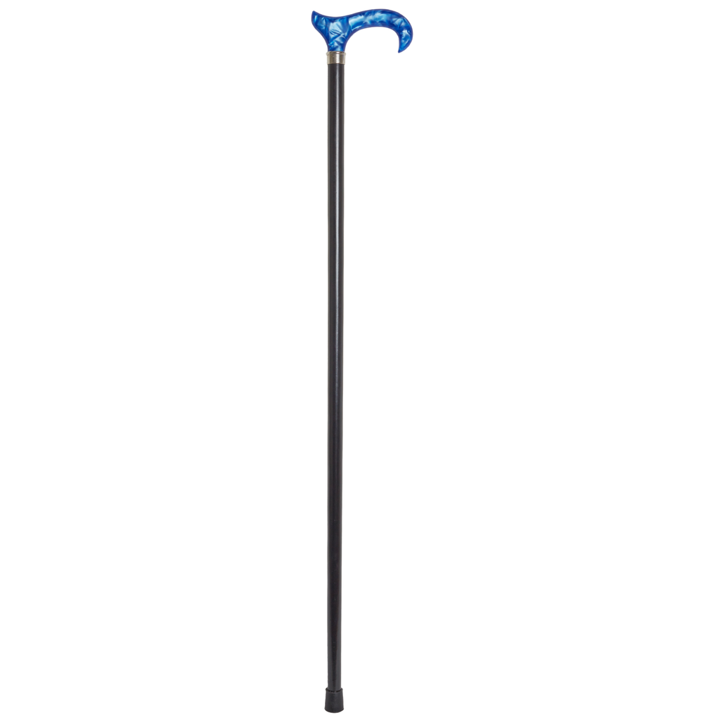Blue Acrylic Walking Cane