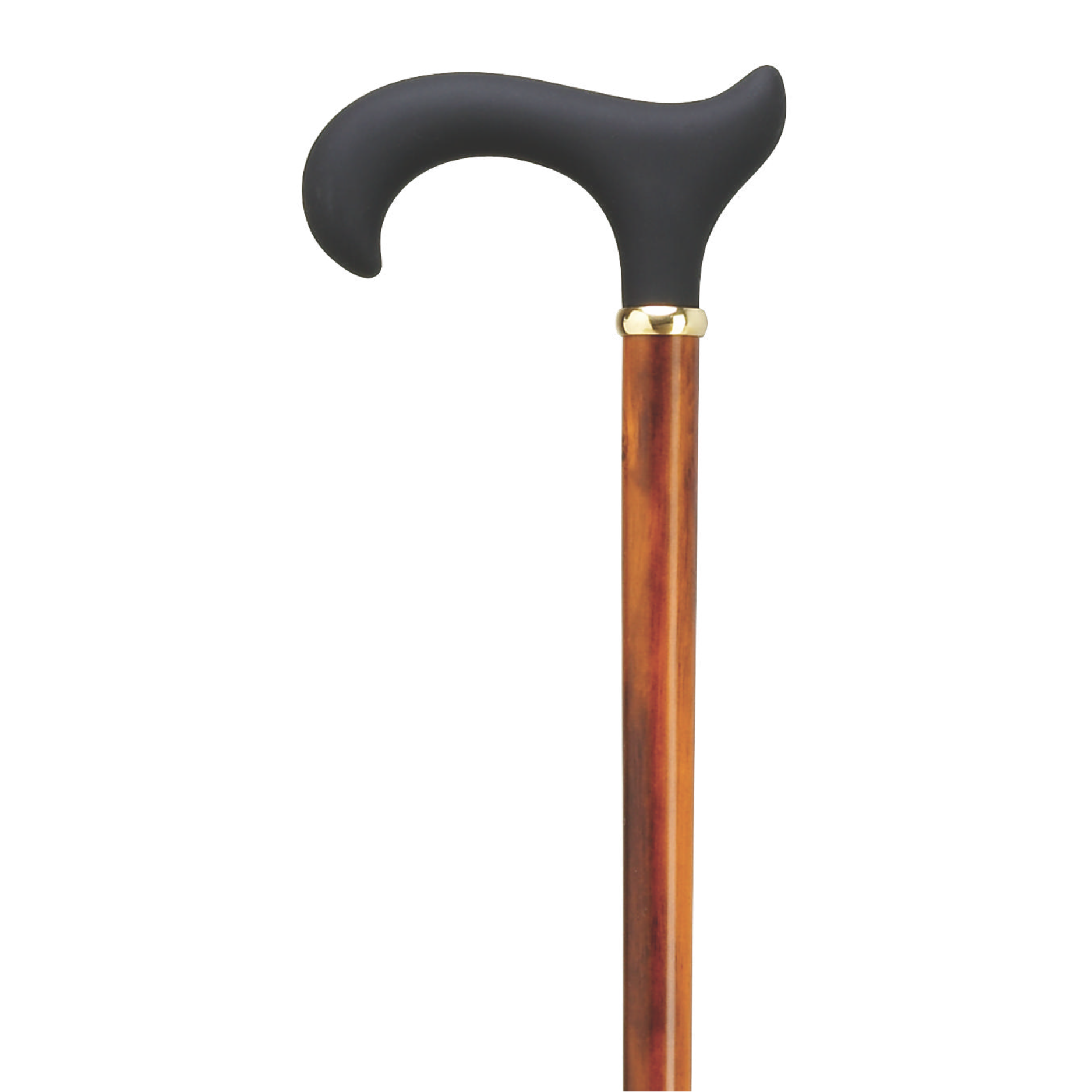 Cherry Finish Ash Wood Walking Cane