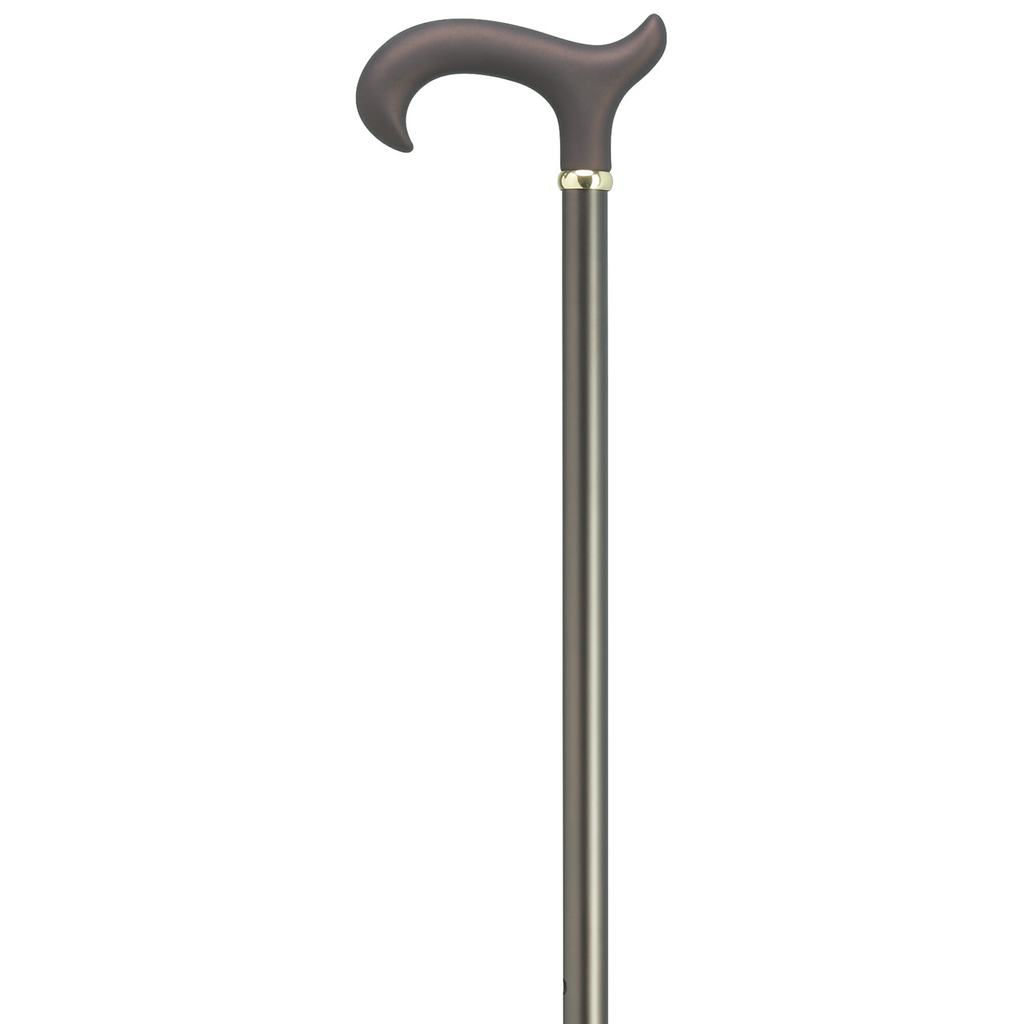 Ergonomic Aluminum Soft Touch Derby-Coffee Brown