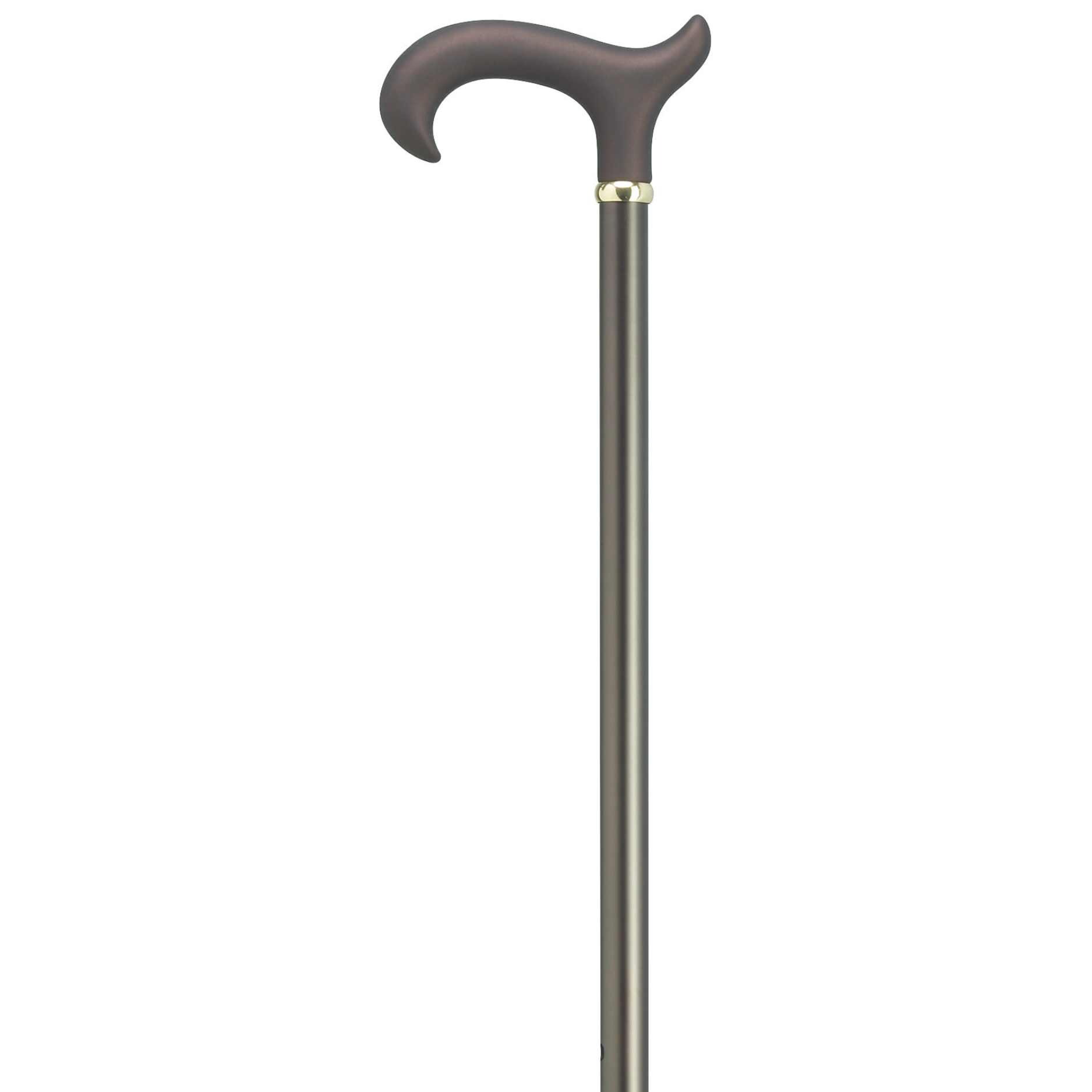 Ergonomic Aluminum Soft Touch Derby-Coffee Brown