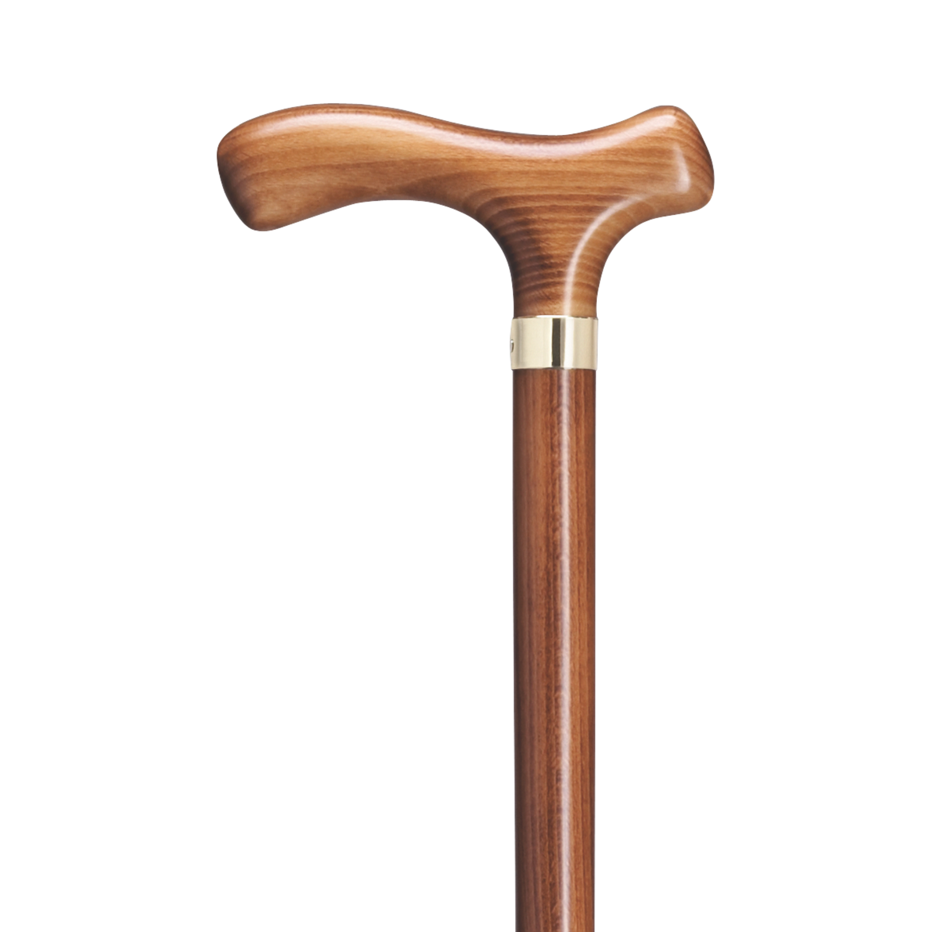 Fritz Scorched Beechwood Walking Cane