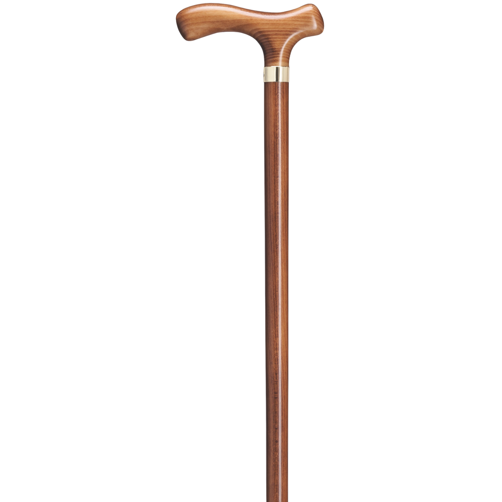 Fritz Scorched Beechwood Walking Cane