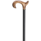 Anatomical Derby Cane-Scorched Maple