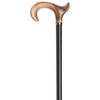 Anatomical Derby Cane-Scorched Maple