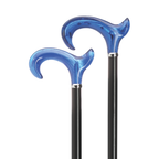 Titanic Blue Derby Handle Walking Cane