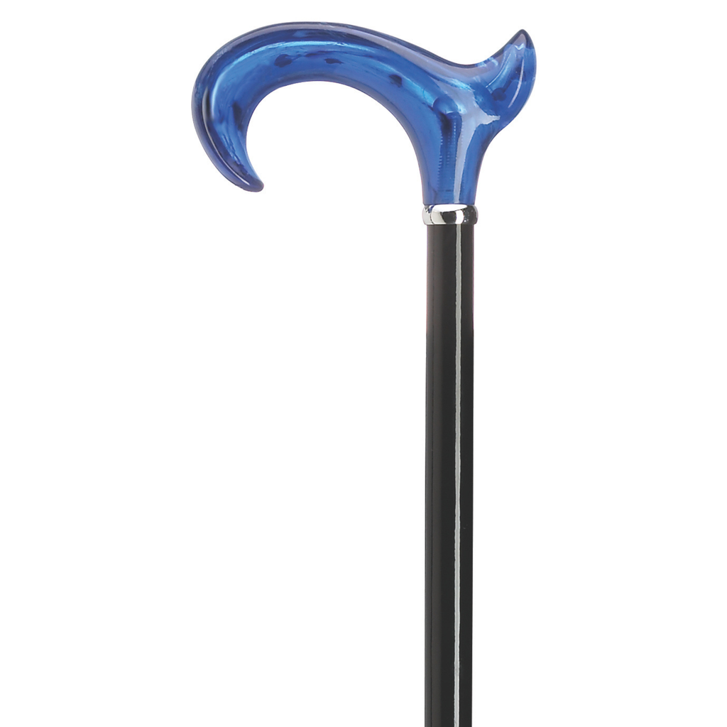 Titanic Blue Derby Handle Walking Cane