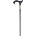 Ergonomic Soft Touch Derby Cane-Black