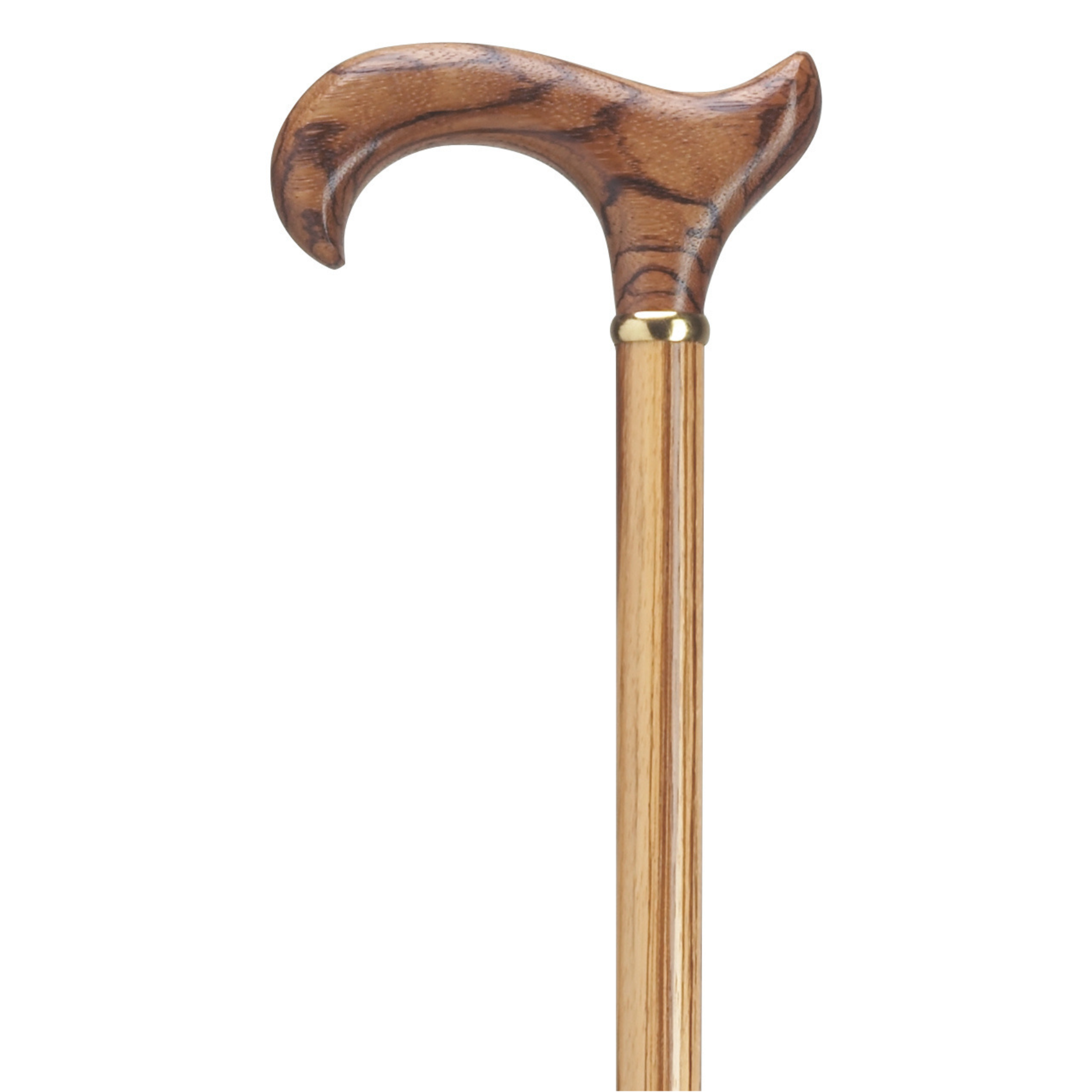Zebrano Walking Cane